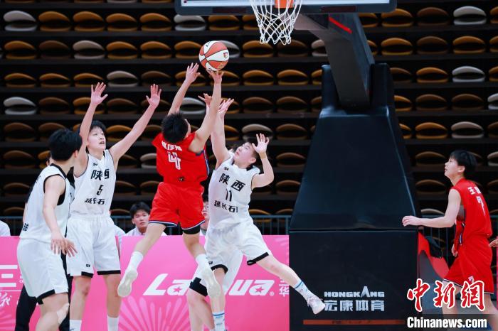 第十五届全国运动会篮球资格赛女子U18A组首战陕
