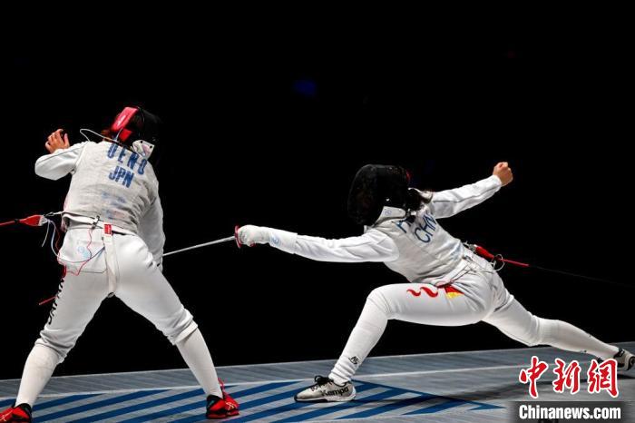 黄芊芊逆转日本选手上野优佳 获亚运击剑女子个